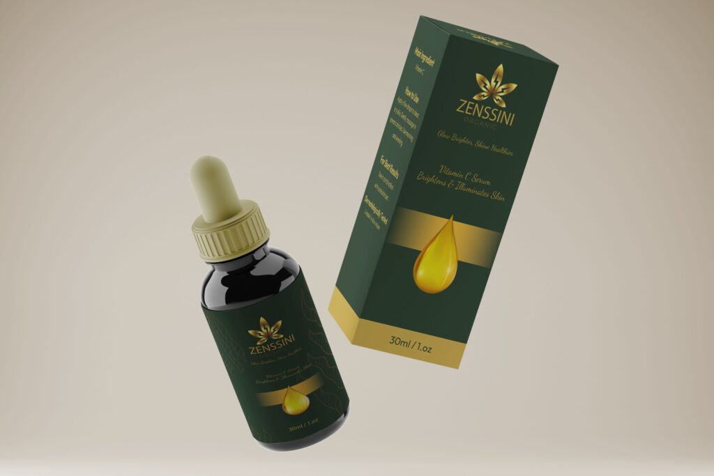 Luxury beauty product packaging design in Saudi Arabia